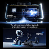 Suport auto Lisen A690 (YL0225060004), pentru Bord, Birou, Electric Vacuum Magnetic Suport, 360A° Rotatie, 130mAh, gri