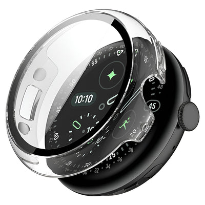 Husa smartwatch pentru Google Pixel Watch 4 41mm, Techsuit, transparenta