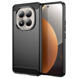 Husa pentru Xiaomi Redmi Note 15 Pro 5G, Techsuit Carbon Silicone, albastru
