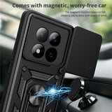 Husa pentru Xiaomi Redmi Note 15 Pro 5G, Techsuit CamShield Series, albastru