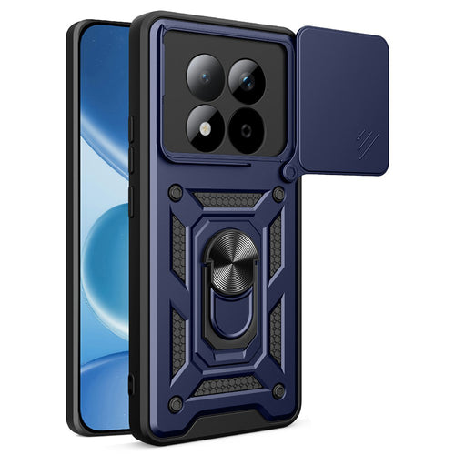Husa pentru Xiaomi Redmi Note 15 Pro 5G, Techsuit CamShield Series, albastru
