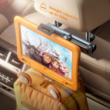 Suport auto Lisen (YL0423090004), pentru Headrest, 360A° Rotatie, Reglabil, pentru Telefon, Tablet up to 12.9, negru