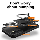 Husa pentru OnePlus 15R, Techsuit CamGuard Pro, albastru
