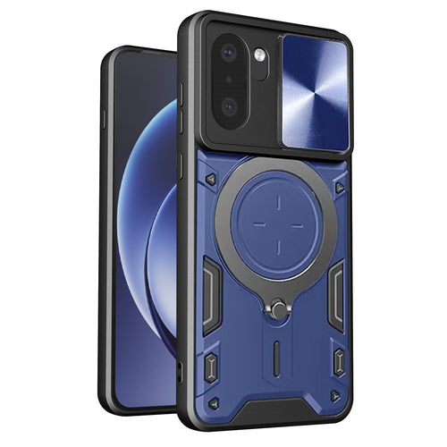 Husa pentru OnePlus 15R, Techsuit CamGuard Pro, albastru