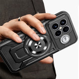 Husa pentru Xiaomi POCO F8 Ultra, Techsuit RuggedCam, albastru