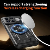 Husa pentru Xiaomi POCO F8 Ultra, Techsuit RuggedCam, albastru