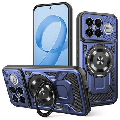 Husa pentru Xiaomi POCO F8 Ultra, Techsuit RuggedCam, albastru