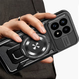 Husa pentru Xiaomi POCO F8 Pro, Techsuit RuggedCam, albastru