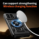 Husa pentru Xiaomi POCO F8 Pro, Techsuit RuggedCam, albastru
