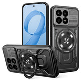 Husa pentru Xiaomi POCO F8 Pro, Techsuit RuggedCam, albastru