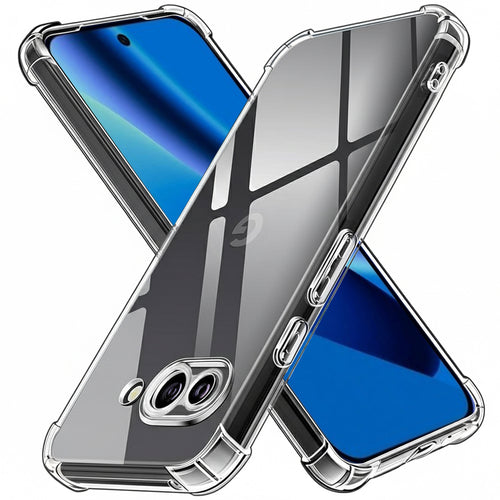 Husa pentru Google Pixel 10a, Techsuit Shockproof Clear Silicone, transparenta