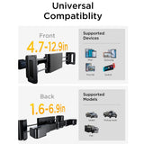 Suport auto Lisen (YL0221030002), pentru Telefon, Tablet up to 12.9, Headrest Suport, Reglabil, Sigur fit, negru