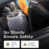 Suport auto Lisen (YL0221030002), pentru Telefon, Tablet up to 12.9, Headrest Suport, Reglabil, Sigur fit, negru