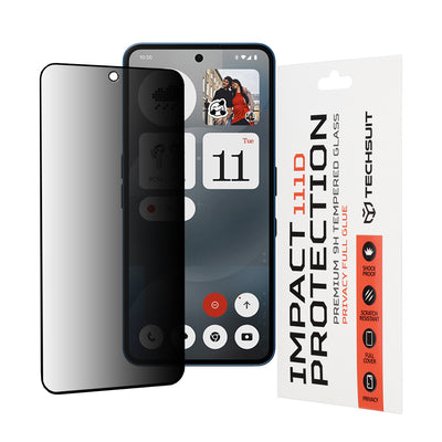 Folie de protectie pentru Nothing Phone (3a), Techsuit 111D Privacy Full Glue