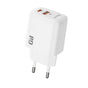 Incarcator retea Lito (LC28), Type-C, USB, PD20W, Charge, PC Fireproof, 5V/3A, alb