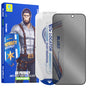 Folie de protectie pentru iPhone 16 Pro, Blueo Anti-Peep Privacy Glass cu Applicator Pro