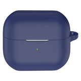 Husa pentru pentru Samsung Galaxy Buds 3 / 3 Pro / 3 FE, Smooth Ultrathin Material, Techsuit, bleumarin
