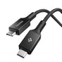Cablu Spigen de date Essential EB10015CC (ACA10421), Incarcare rapida, Type-C, 100W, 5Gbps, E-Marker Chip, 1.5m, negru