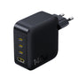 Incarcator retea Baseus EnerFill FH11 (E0121J00), 3x USB-C, 1x USB-A, 140W, GaN Technology, Incarcare rapida, negru