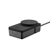 Incarcator wireless Spigen Essential EF323MQ (ACH10398), MagSafe, Incarcare rapida, Qi2.2, 3in1, Pliabil, 25W, negru