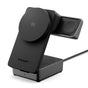 Incarcator wireless Spigen Essential EF323MQ (ACH10398), MagSafe, Incarcare rapida, Qi2.2, 3in1, Pliabil, 25W, negru