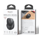 Mouse wireless Yesido Mouse wireless (KB45), 2.4G Connection, 800 / 1200 / 1600 DPI, Low Noise, negru