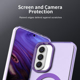 Husa pentru Samsung Galaxy A37 5G, Techsuit CandyCase MagSafe, alb