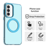 Husa pentru Samsung Galaxy A37 5G, Techsuit CandyCase MagSafe, alb