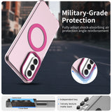 Husa pentru Samsung Galaxy A37 5G, Techsuit CandyCase MagSafe, alb