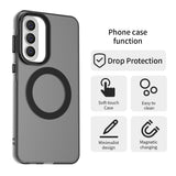 Husa pentru Samsung Galaxy A37 5G, Techsuit CandyCase MagSafe, alb