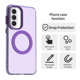 Husa pentru Samsung Galaxy A57 5G, Techsuit CandyCase MagSafe, alb