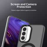 Husa pentru Samsung Galaxy A57 5G, Techsuit CandyCase MagSafe, alb