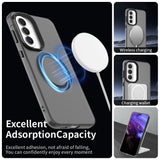 Husa pentru Samsung Galaxy A57 5G, Techsuit CandyCase MagSafe, alb