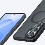 Husa pentru Samsung Galaxy S26 Ultra, Techsuit PureFrost MagSafe, negru frost