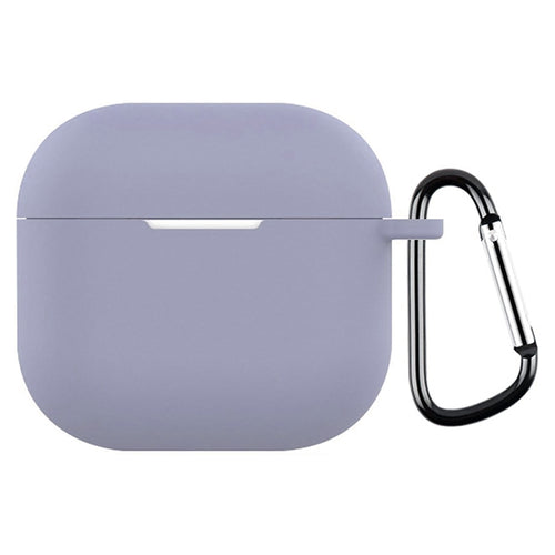 Husa casti pentru AirPods 4, Techsuit Silicone Case Smooth Ultrathin Material Lavender, mov