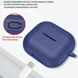Husa casti pentru AirPods 4, Techsuit Silicone Case Smooth Ultrathin Material Lavender, mov