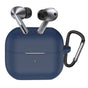 Husa pentru pentru Samsung Galaxy Buds 3 / 3 Pro / 3 FE, Smooth Ultrathin Material, Techsuit, bleumarin