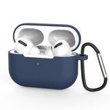 Husa casti pentru AirPods Pro 3, Techsuit Silicone Case Smooth Ultrathin Material Navy