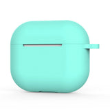 Husa casti pentru AirPods 4, Techsuit Silicone Case Smooth Ultrathin Material Turquoise, turcoaz