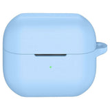 Husa pentru pentru Samsung Galaxy Buds 3 / 3 Pro / 3 FE, Smooth Ultrathin Material, Techsuit, bleu