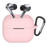Husa pentru pentru Samsung Galaxy Buds 3 / 3 Pro / 3 FE, Smooth Ultrathin Material, Techsuit, bleu