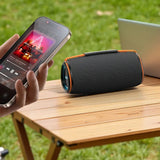 Boxa portabila Yesido Boxa portabila (YSW38), Bluetooth 5.3, RGB Lighting, TWS, TF Card, USB, AUX, 2000mAh, 30W, negru
