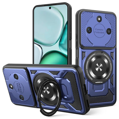 Husa pentru Honor X9c Smart, Techsuit RuggedCam, albastru