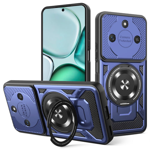Husa pentru Honor X9c Smart, Techsuit RuggedCam, albastru