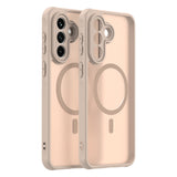 Husa pentru Samsung Galaxy A37 5G, Techsuit HaloFrost II MagSafe, auriu