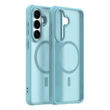 Husa pentru Samsung Galaxy S26 Plus, Techsuit HaloFrost II MagSafe, verde menta