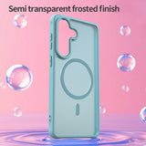 Husa pentru Samsung Galaxy S26 Plus, Techsuit HaloFrost II MagSafe, verde menta