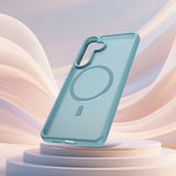 Husa pentru Samsung Galaxy S26 Plus, Techsuit HaloFrost II MagSafe, verde menta