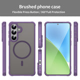 Husa pentru Samsung Galaxy S26 Plus, Techsuit HaloFrost II MagSafe, auriu