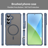 Husa pentru Samsung Galaxy S26 Plus, Techsuit HaloFrost II MagSafe, bleumarin